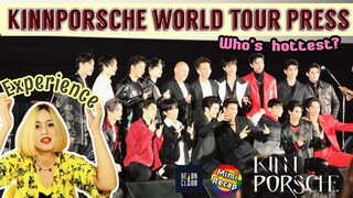 Kinnporsche World Tour Press Experience! Who was my most favorite? 🔥🔥🔥 (ENG CC)