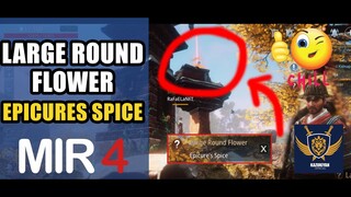 Large Round Flower Epicure's Spice Guide |  MIR4 Request Walkthrough #MIR4 mir4 hydra, draco,  nft