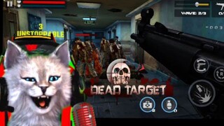 KILLING ZOMBIE RATUSAN DI DEAD TARGET AUTO RAMPAGE!!!! - Dead Target Indonesia