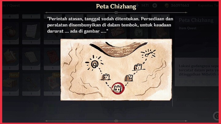 PETA CHIZHANG GENSHIN | ACHIEVEMENT TATKALA TEMBOK TAK BERUJUNG DIBANGUN