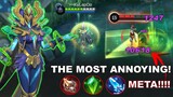 HOW TO USE THIS MOST ANNOYING META HERO | A NERF IS NOT ENOUGH | MLBB | YVE BEST BUILD