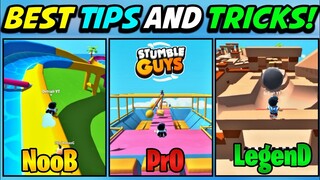 THE BEST TIPS & TRICKS FOR STUMBLE GUYS | Stumble Guys: Multiplayer Royal