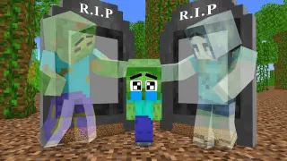 Monster School: Poor Father Zombie Ask The Wife's Forgiveness - Sad Story - Minecraft Animation