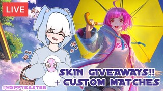 🔴 SKIN GIVEAWAYS + CUSTOM MATCHES + MCL?! - MLBB - TOTR LIVE 239