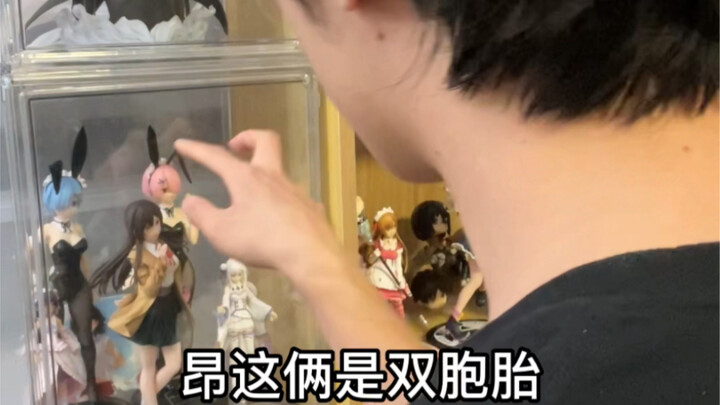 当朋友看到你家里的手办时