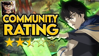 HOW DOES THE COMMUNITY FEEL ABOUT BLACK CLOVER MOBILE? GOOD CHANGES/FIXES THAT CAN IMPROVE THE GAME.