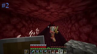 Menjelajahi Nether Fortress dan Membuat Nether Portal - Minecraft 1.18 Survival Indonesia #2