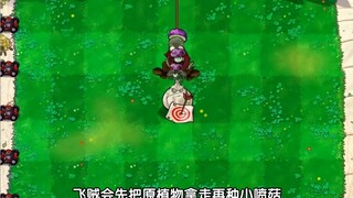 Zombie trộm nấm nhỏ, zombie thích trồng nấm