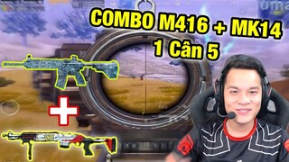 PUBG Mobile- Bộ Bim Siêu Phẩm M416 + MK14 Comback Solo Squad 20Kill #việtnam