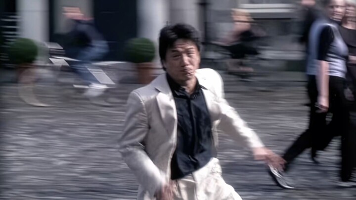 An equally matched opponent… but the opponent is Jackie Chan!!