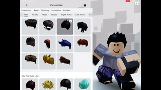 How to make sasuke in roblox