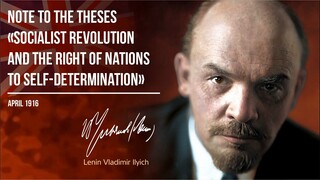 Lenin V.I. — Note to the Theses “Socialist Revolution and the Right of Nations t
