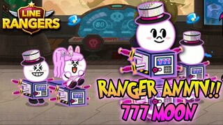 REVIEW 777 MOON RANGER ANNIV!! 🎰🔥 LINE RANGERS (INDONESIA): 8☆ 777 MOON Hyper Evolve Lvl. 140