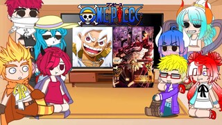 One piece yonko children react to luffy (2/2)