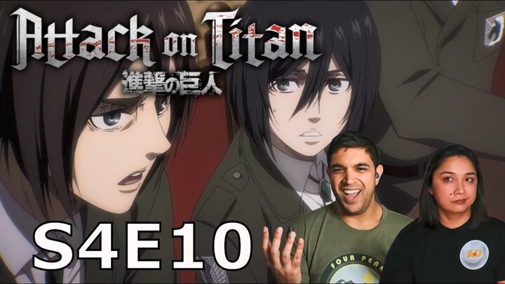First Reaction to Attack on Titan: Eren's Gone Crazy! What's His End Game? S4E10 | AnimeDistraction