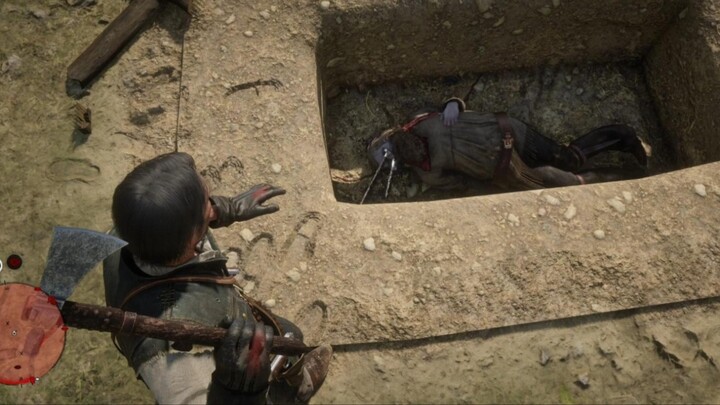 [Red Dead Redemption 2] Can I get the Flay Brothers to be buried safely?
