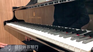 钢琴曲演奏，李斯特，钟。点赞破1000，我倒立弹钢琴。