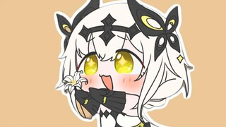 I want to pick a flower and give it to you! (❀｣╹□╹)｣*･