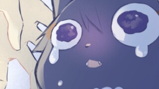 Genshin Impact comics: Little Scattered Cat in Need of Care ~ Drawing by hotaruishio