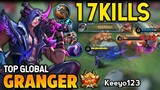 GRANGER BEST BUILD 2022 | TOP GLOBAL GRANGER GAMEPLAY | MOBILE LEGENDS✓