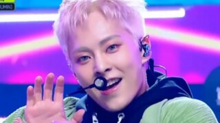 首舞台就开麦！EXO金珉锡solo出道曲《Brand New》220929 出道舞台