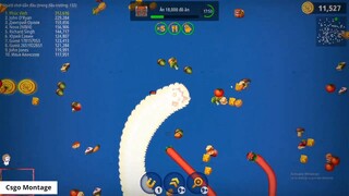 Worms Zone.io Rắn Săn Mồi #095 _ Noel tới rồi chơi rắn săn mồi thôi các bạn _ 22