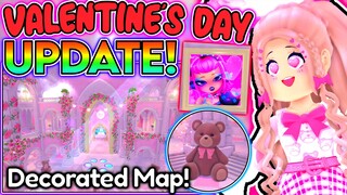 VALENTINES DAY UPDATE OUT! NEW DECORATIONS IN CASTLES HEART & SHOP UPDATE SOON! ROBLOX Royale High
