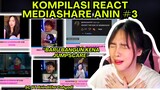 KOMPILASI REACT MEDIASHARE ANIN #3 "LIVE BARU BANGUN" #anindita #reaction #viral #deankt #jkt48