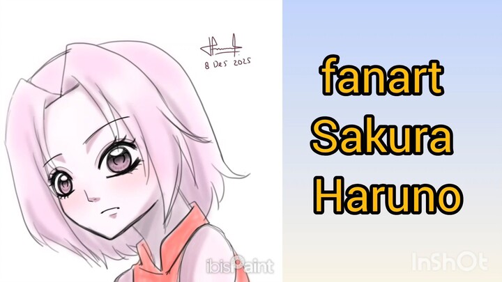 menggambar karakter anime Naruto