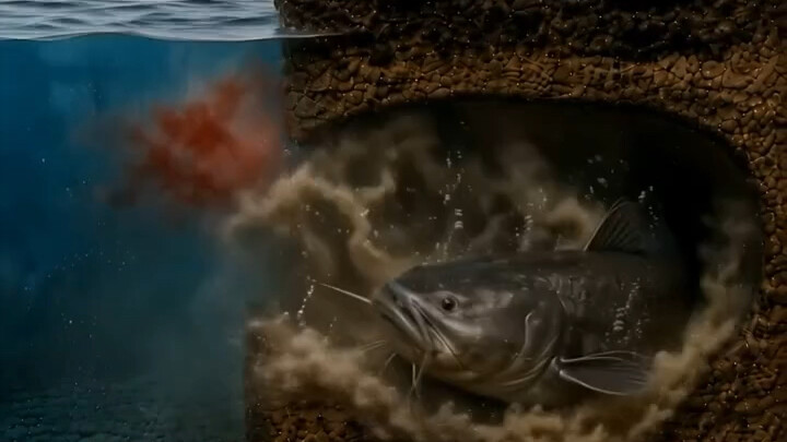 Tingkat tertinggi dalam memancing adalah menjadikan lengan sendiri sebagai umpan daging!