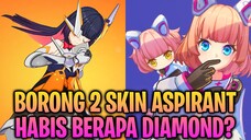 BAKAR DIAMOND DEMI GACHA 2 SKIN ASPIRANT ANGELA & RUBY SEKALIGUS!! HABIS BERAPA DIAMOND? MLBB