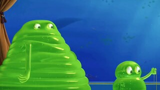 Hahaha, con quái vật thạch này dễ thương quá!