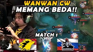 MATCH YANG GW TUNGGU2!! GILA GAME 1 PERANGNYA UDAH SERU PARAH - ONIC vs DEVU MATCH 1