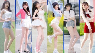 【4K】【完整版合集】13个甜妹该怎么选……？像初恋❤Tell Me Tell Me