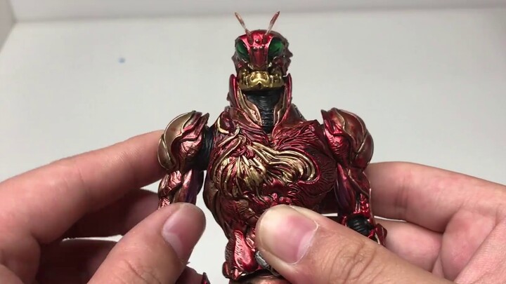 "Maru Toys" An almost unbreakable action figure Bandai SIC Kamen Rider ZO Red Dras