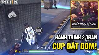 Free Fire | 3 Trận Cup Đặt Bom, Chế Độ Chơi Cực Hay!