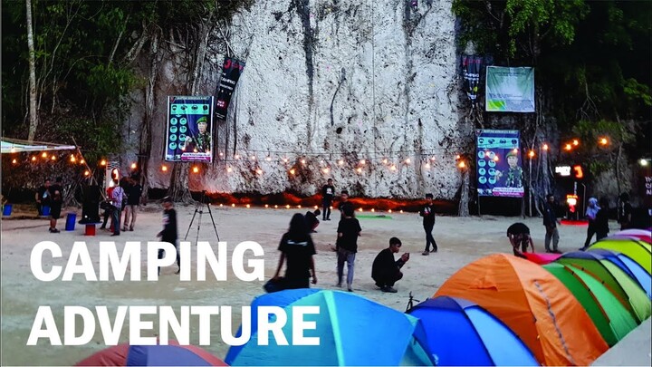 Camping Milenial di Tebing Sawapudo