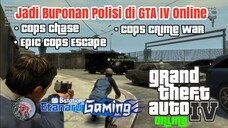 DIKEJAR POLISI DAN PERANG SAMA POLISI DI GTA IV ONLINE ‼️‼️