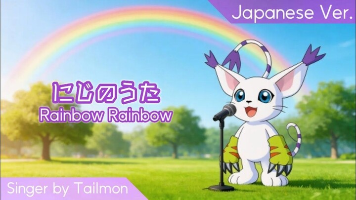 にじのうた/Rainbow Rainbow (Japanese Ver.) - Singer by Tailmon | Kids Songs