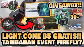 LIGHT CONE TOKO HERTA BARU!! Tambahan Event Firefly!! +GIVEAWAY!! 🤔 | Honkai: Star Rail