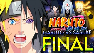 NARUTO vs SASUKE: EL FINAL DE LOS NINJAS | Naruto Saga 4ª Guerra Ninja (FINAL)