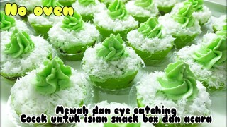 Resep Klepon Cupcake Enak Lembut Wangi Cocok Untuk Isian Snack Box & Acara