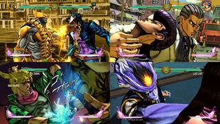 All Grabs - JoJo's Bizarre Adventure: All Star Battle (60FPS)