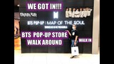 BTS POP UP STORE | MAP OF THE SOUL | SHOWCASE IN METRO MANILA | WALK AROUND | ARMY