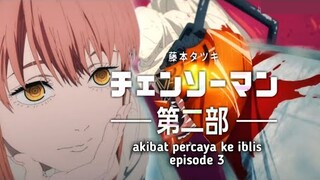 Pertarungan Denji Vs Bat Devil || Chainsaw Man // Episode 3