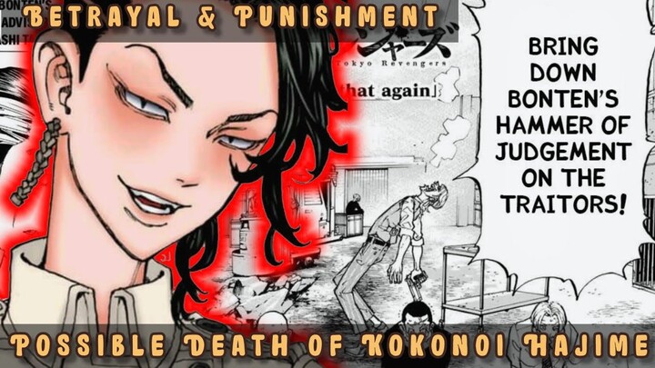Kokonoi Death for his Betrayal // Tokyo Revengers Manga 252 - 270 Prediction