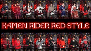 Merah! Spesial Tahun Baru Ksatria Merah! Apakah kamu punya Kamen Rider merah favorit? Bersambung…