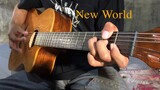L'Arc~en~Ciel - New World cover vocal guitar