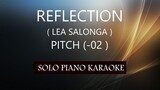 REFLECTION ( LEA SALONGA ) ( PITCH -02 ) PH KARAOKE PIANO by REQUEST (COVER_CY)