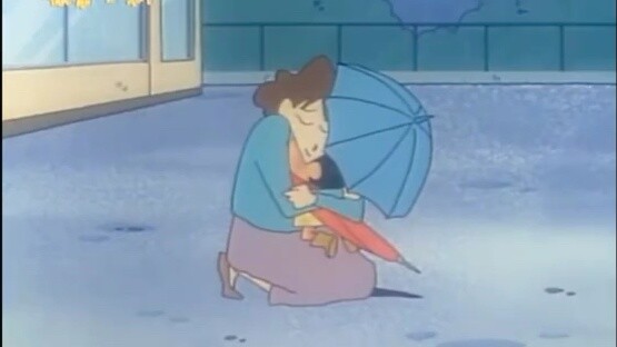 Shin-chan is the most gentle 5-year-old child